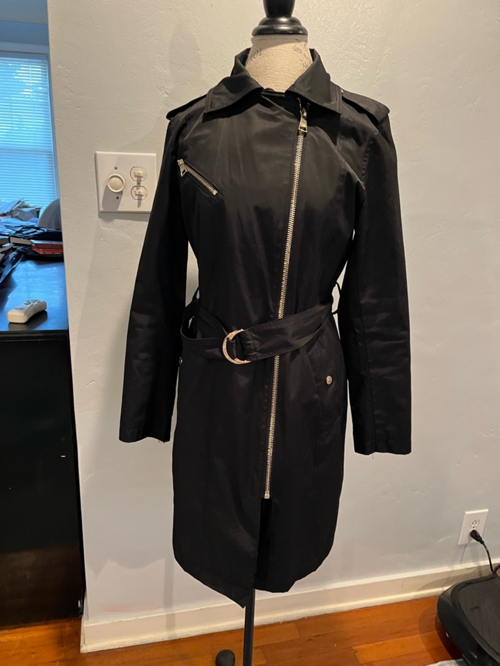 Karl Lagerfeld Trench Coat Size M